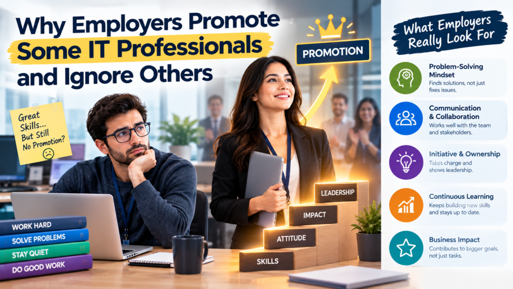 Why Employers Promote Some IT Professionals and Ignore Others