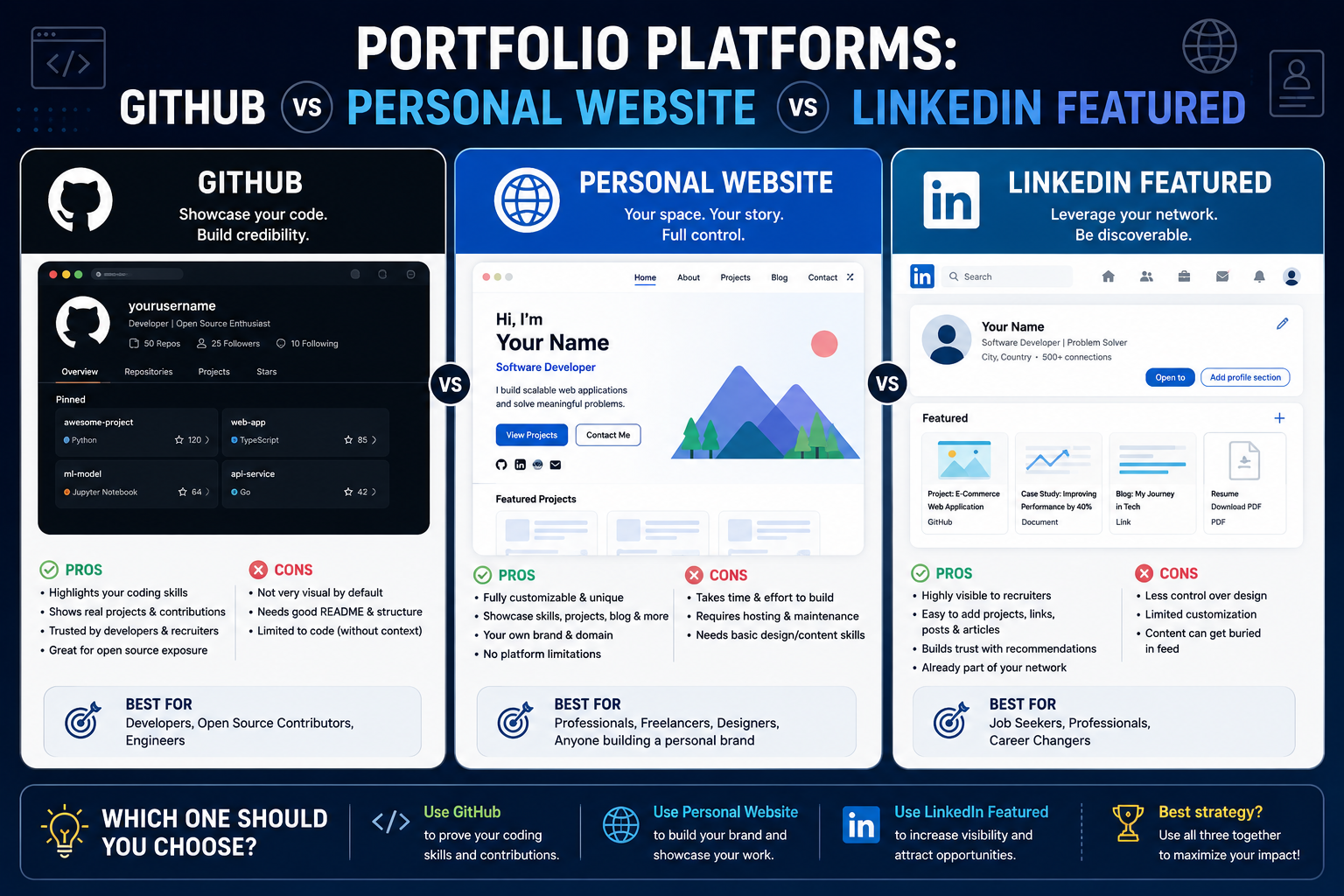 IT portfolio that gets interviews